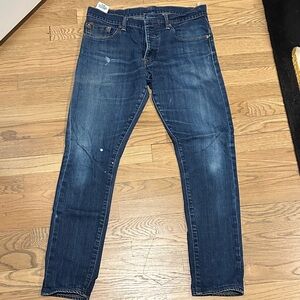 Classic Indigo Men's Straight Jeans